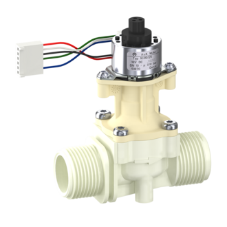 Servo-direct stepper motor controlled valve, DN 10