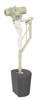 Float valve, DN 13, with vertical guide float
