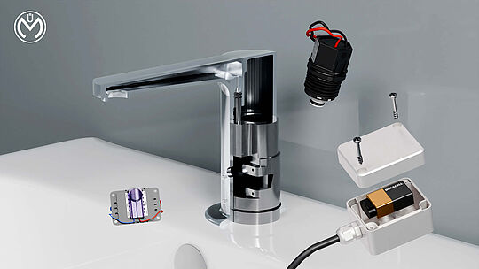 Des solutions complètes pour les robinets électroniques sans contact