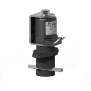 Vanne à pince pour tuyau avec boîtier en plastique, 2/2-voies, NO, max. Ø 5,0 mm