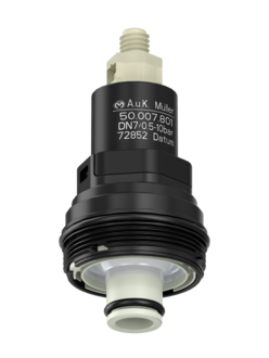 Manually-operated cartridge valve, DN 7