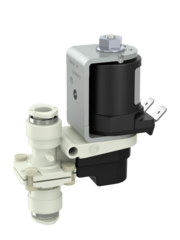 2/2-way lever valve NO, DN 4, Push-Fit 6 and 8 mm