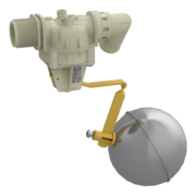 Float valve, DN 17, float ball