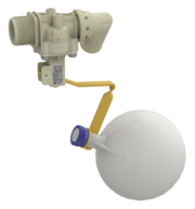 Float valve, DN 13, float ball