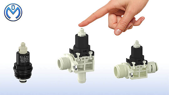 Manually operated shut-off valves